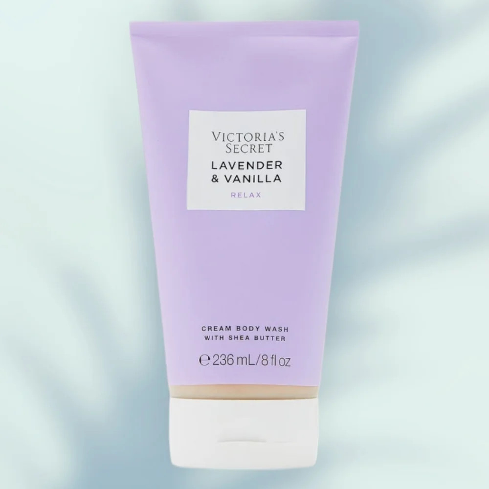 Nwt Victoria Secret Relax Lavender Vanilla Cream Body Wash 8 onz
